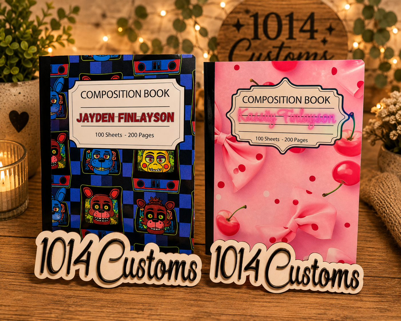 Personalized Composition Notebook