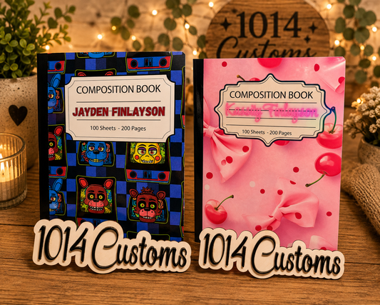 Personalized Composition Notebook