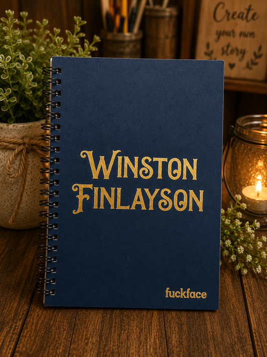 Custom Engraved Notebook