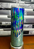 Holographic Snowflake Winter Tumbler 20oz