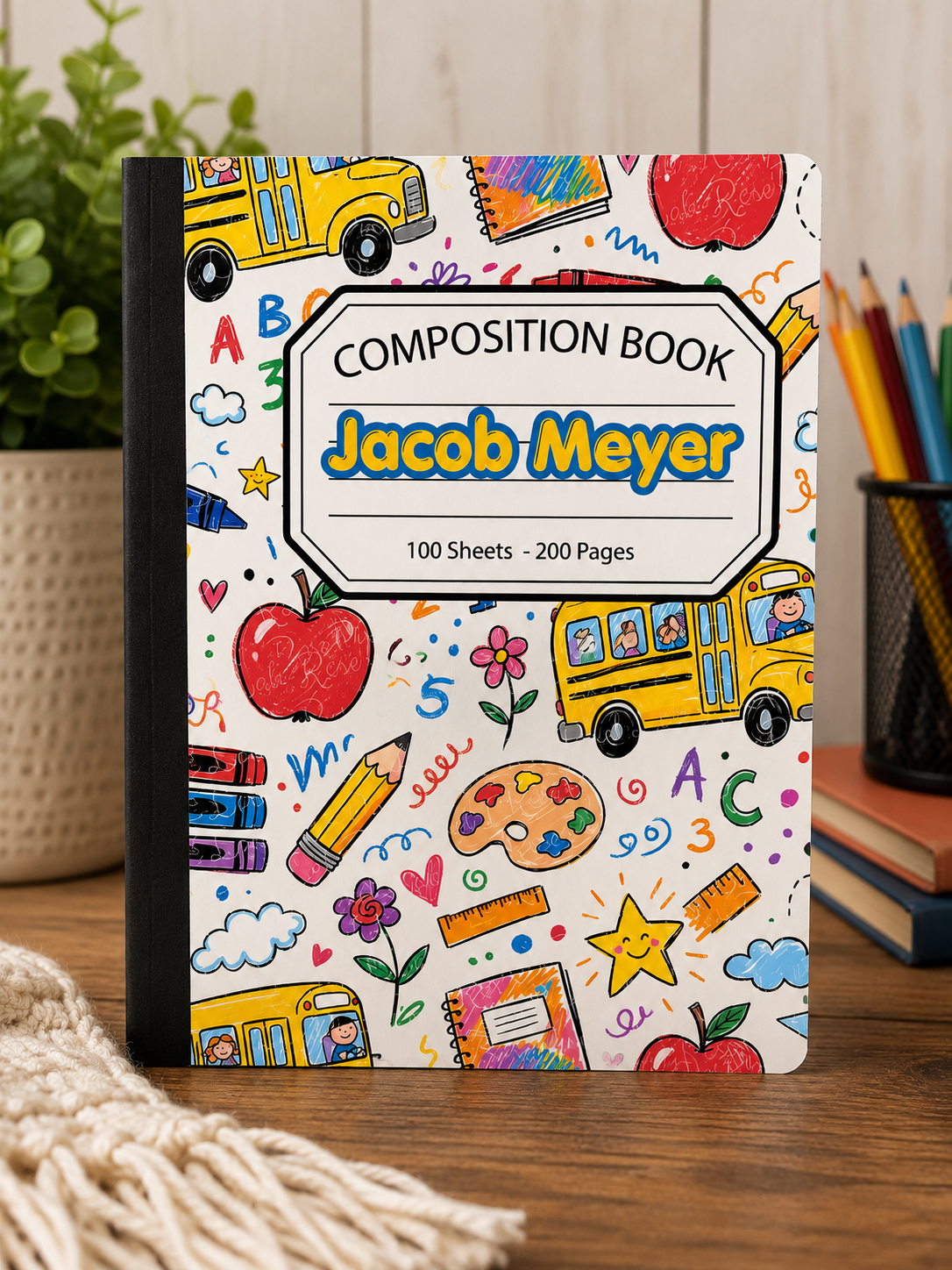 Personalized Composition Notebook