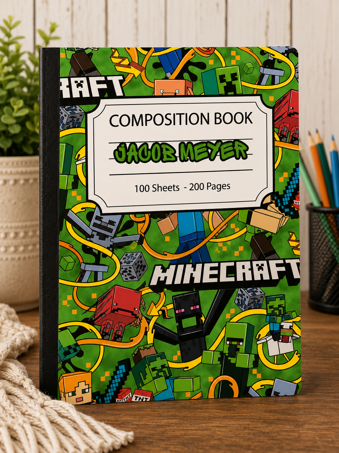 Personalized Composition Notebook