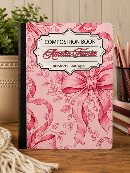 Personalized Composition Notebook